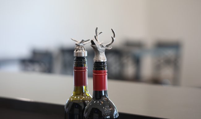 Deer wine toppers